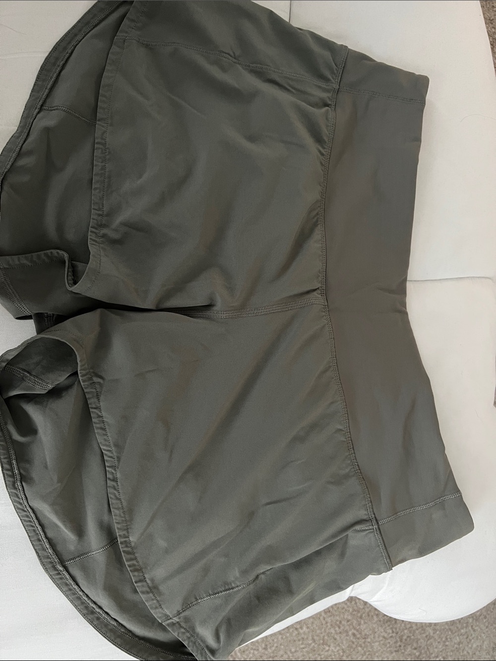 lululemon athletica Olive Green Athletic Shorts